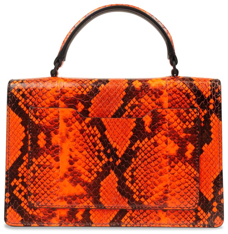 Off White Printed Jitney 14 Orange