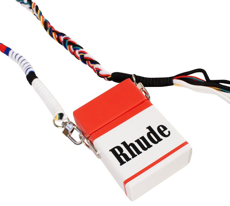 Rhude Fumer Mal Petite Bag WhiteRed