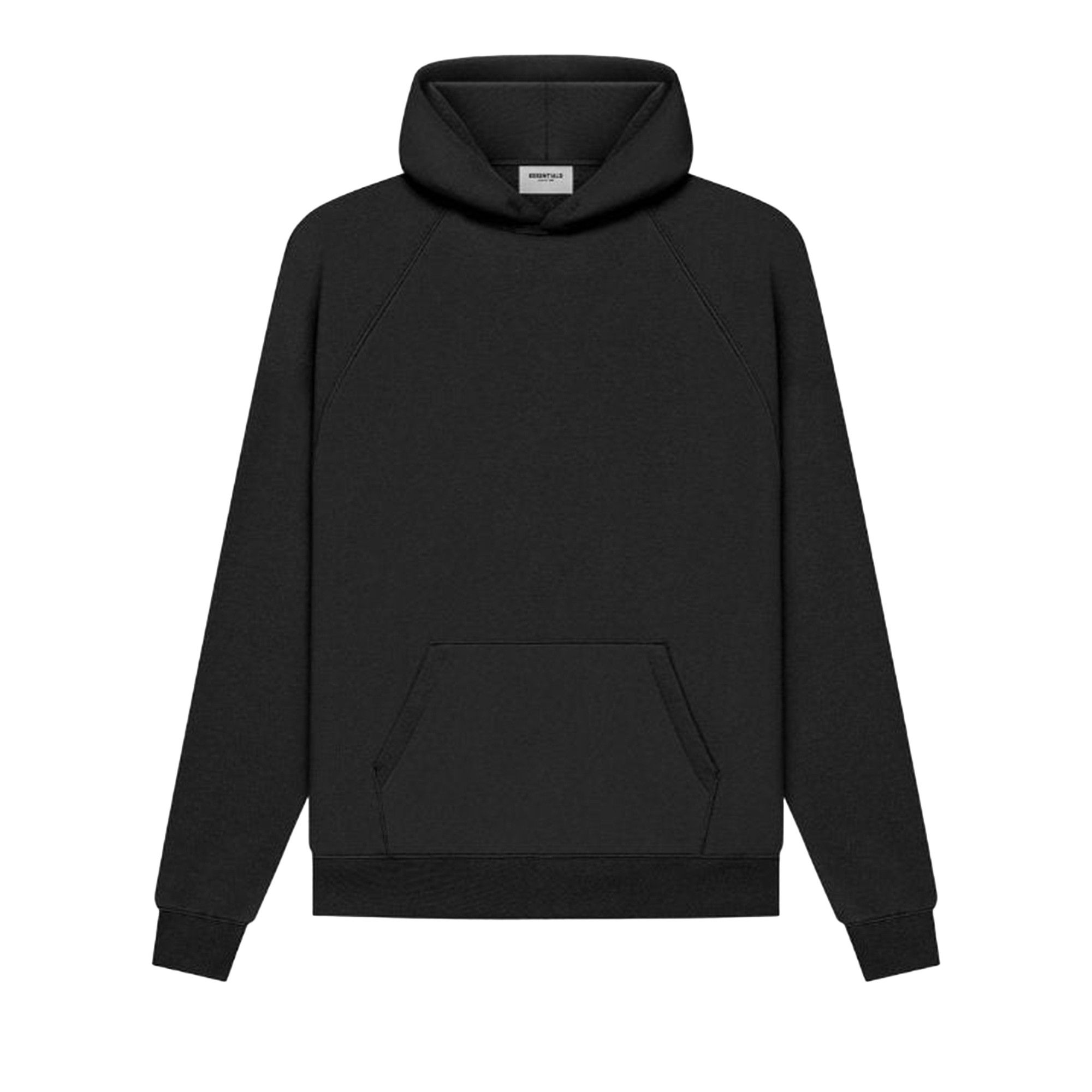Black and hotsell white essentials hoodie