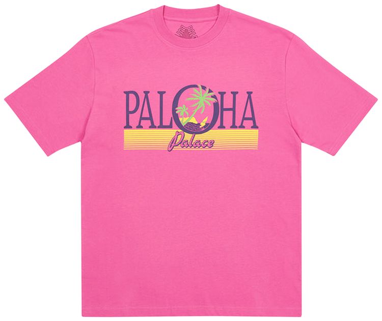 Palace Paloha T Shirt Pink