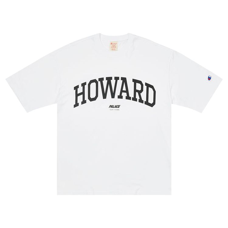 Palace x Champion Shop T Shirt New York White