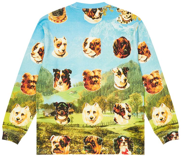 Palace Payne Waffle Long Sleeve Multicolor