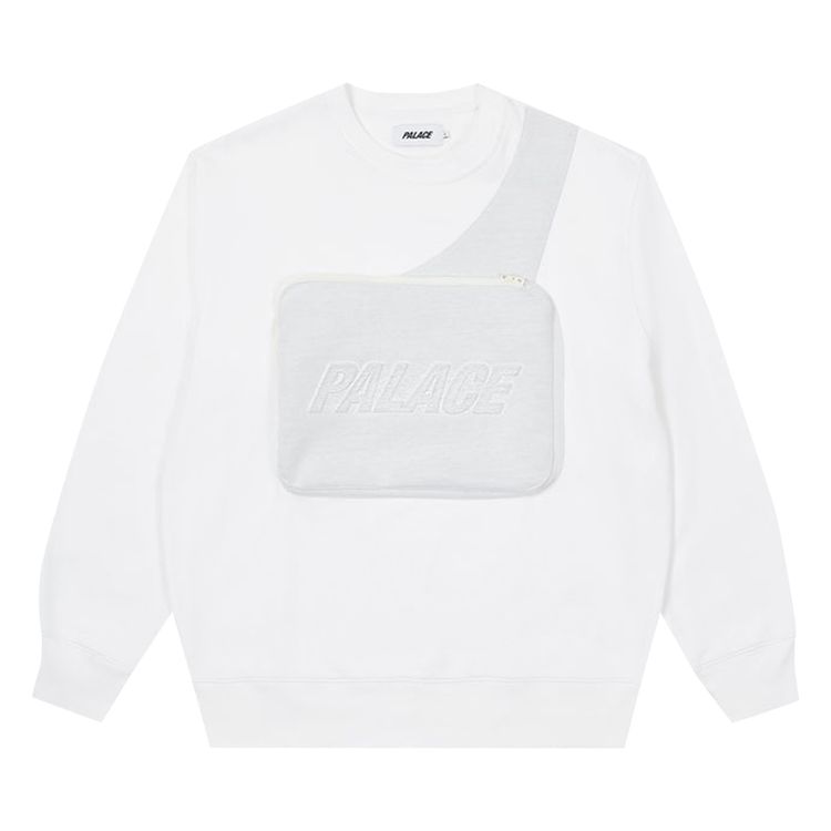 Palace Bag Crew White