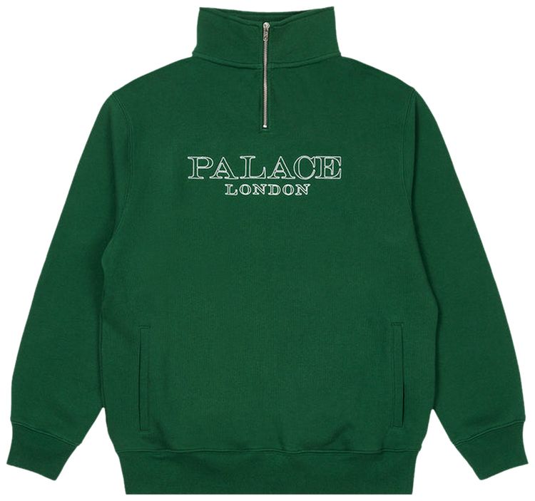 Palace 14 Zip Funnel Green