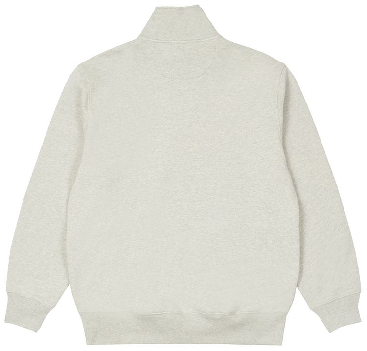 Palace 14 Zip Funnel Grey Marl