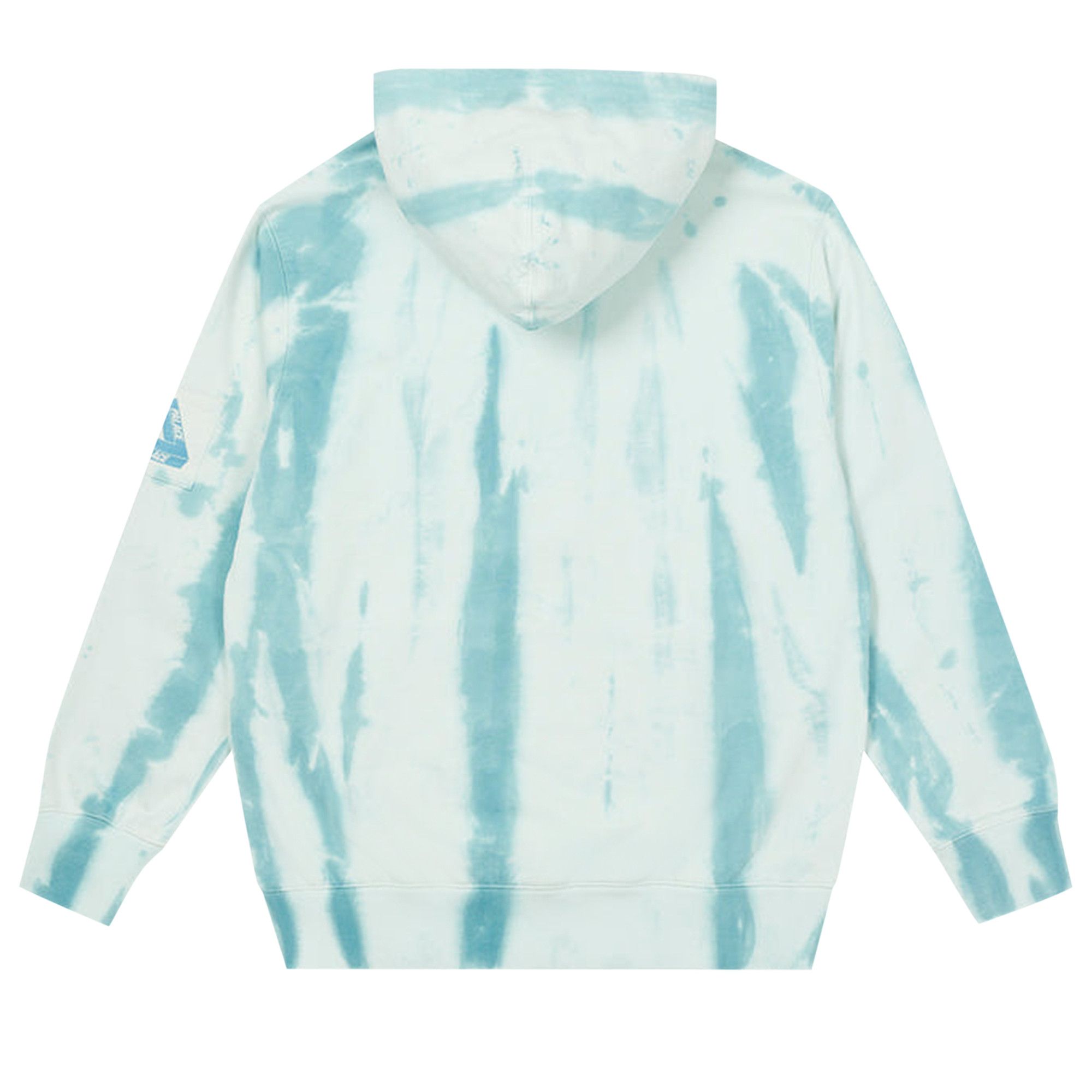 Buy Palace Zebra Tie Dye Hood 'Teal' - P22CS089 | GOAT AE