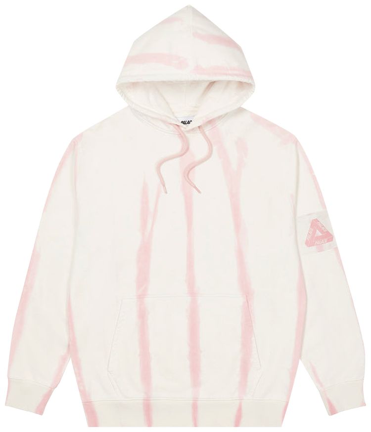 Palace Zebra Tie Dye Hood Pink