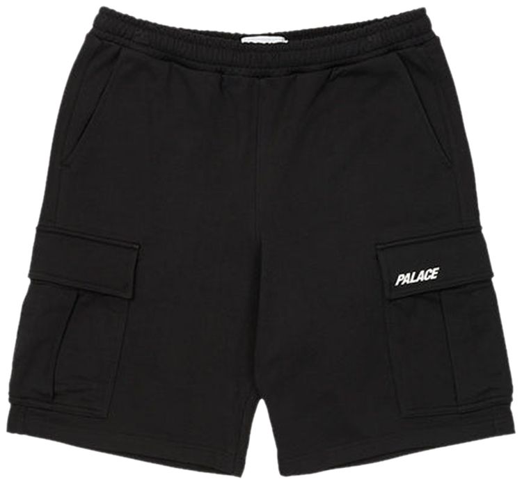 Palace Cargo Sweat Shorts Black