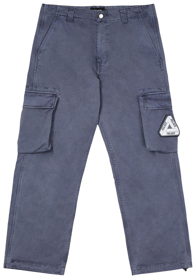 Palace Garment Dyed Cargo Trouser Grey