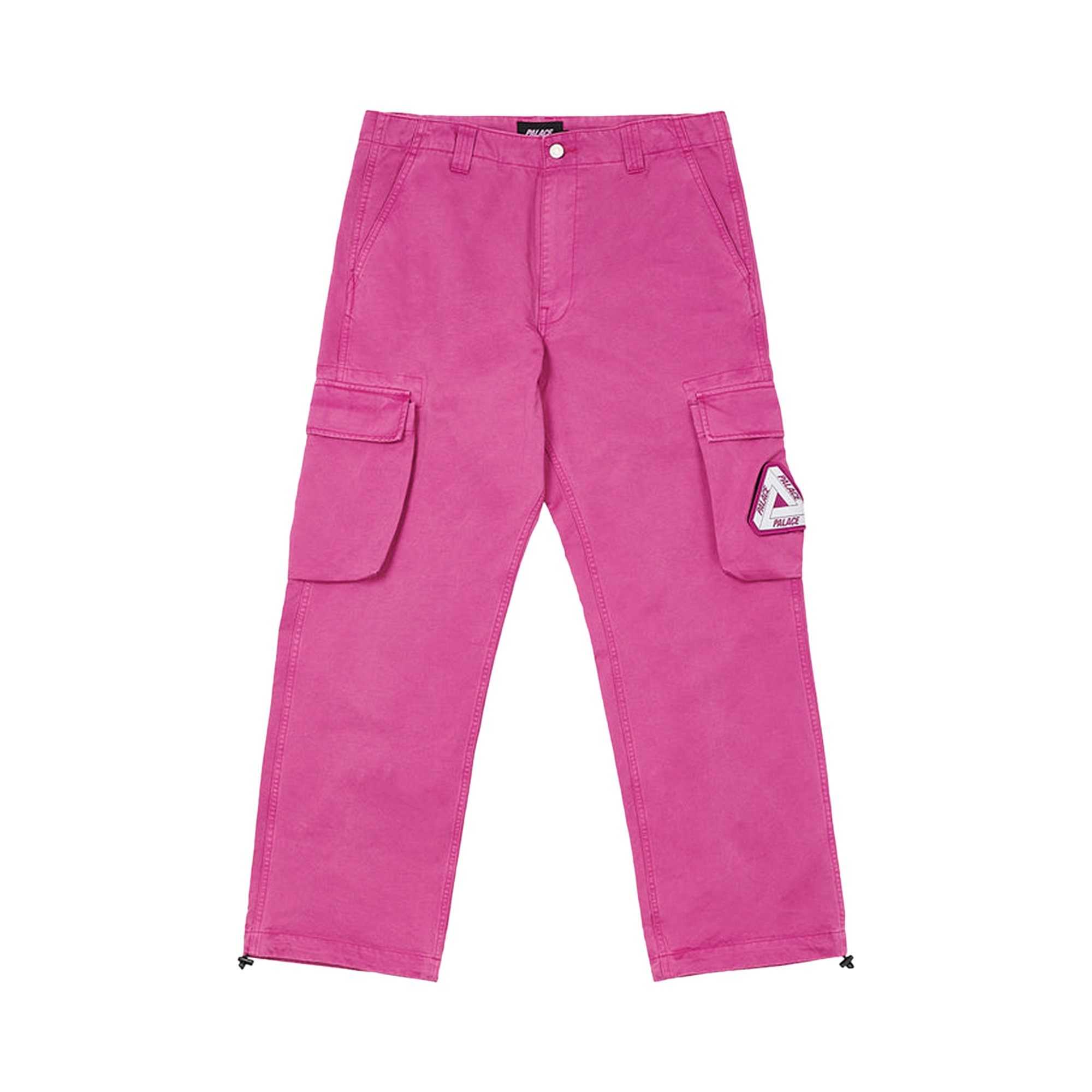 Buy Palace Garment Dyed Cargo Trouser 'Pink' - P22T080 | GOAT IT