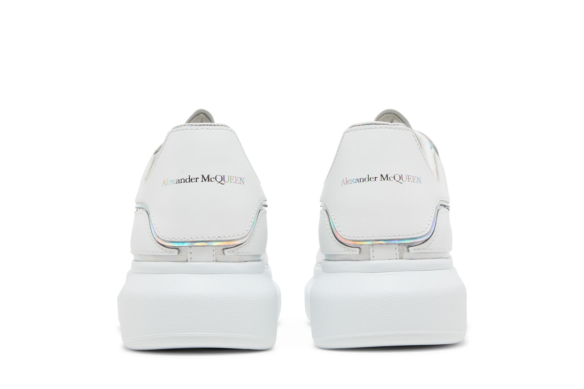 新年の贈り物 Buy Alexander McQueen Oversized Sneaker 'White Silver ピンズ・ピンバッジ・缶バッジ