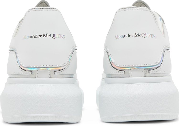 Alexander McQueen Oversized Sneaker White Silver