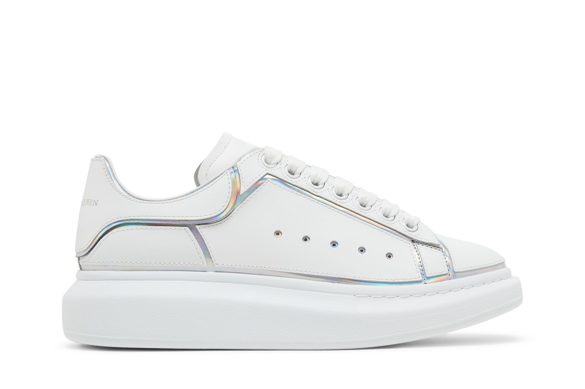 Alexander McQueen Oversized White Metallic