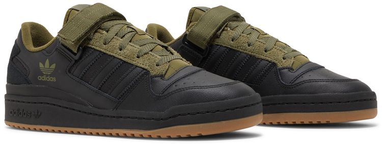 Adidas Forum Low Black Focus Olive