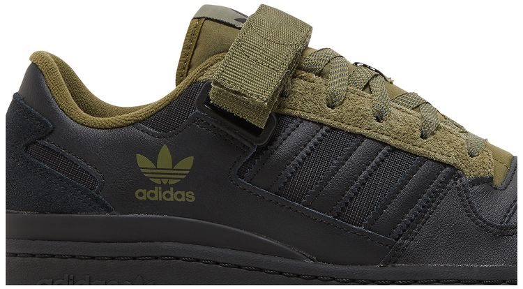 Adidas Forum Low Black Focus Olive
