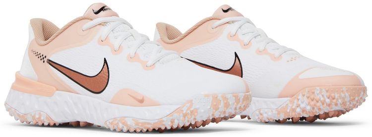 Nike Wmns Alpha Huarache Elite 3 Turf White Arctic Orange