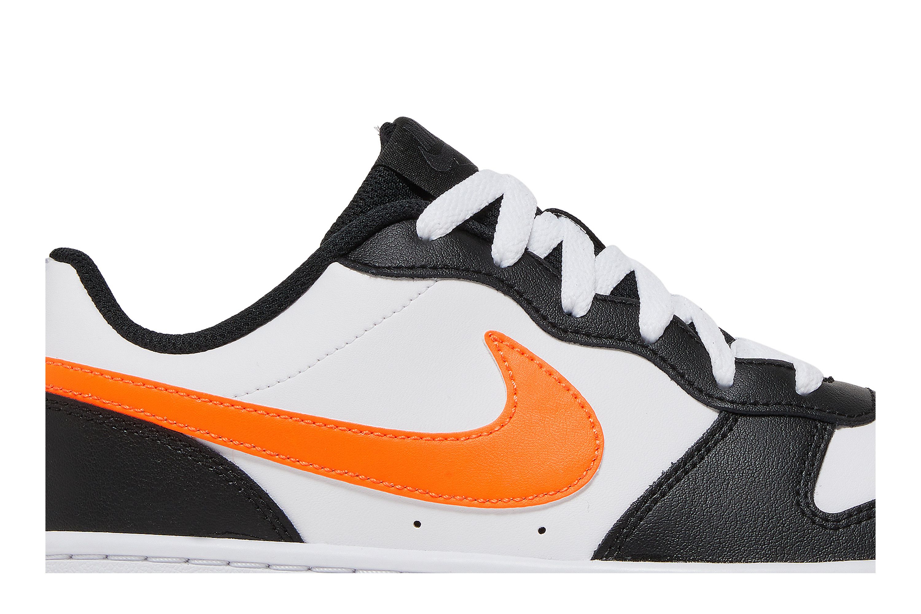 Buy Court Borough Low 2 GS White Black Orange BQ5448 115 GOAT