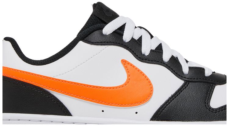 Court Borough Low 2 GS White Black Orange