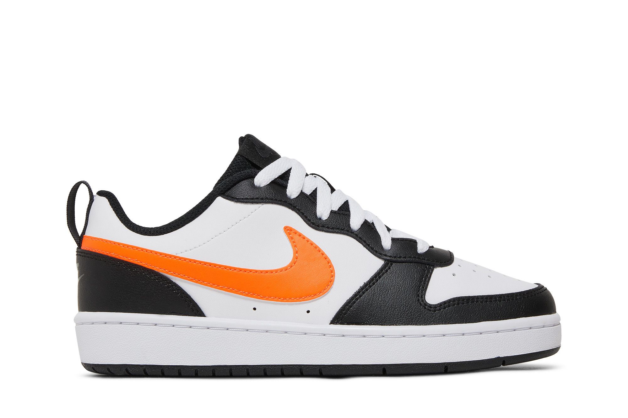Black white and orange nikes hotsell