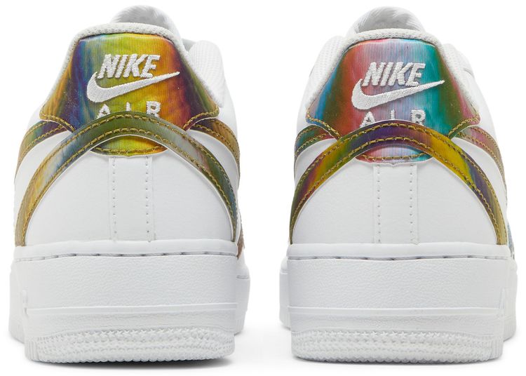 Air Jordan Air Force 1 LV8 2 GS Misplaced Swooshes   White Multi