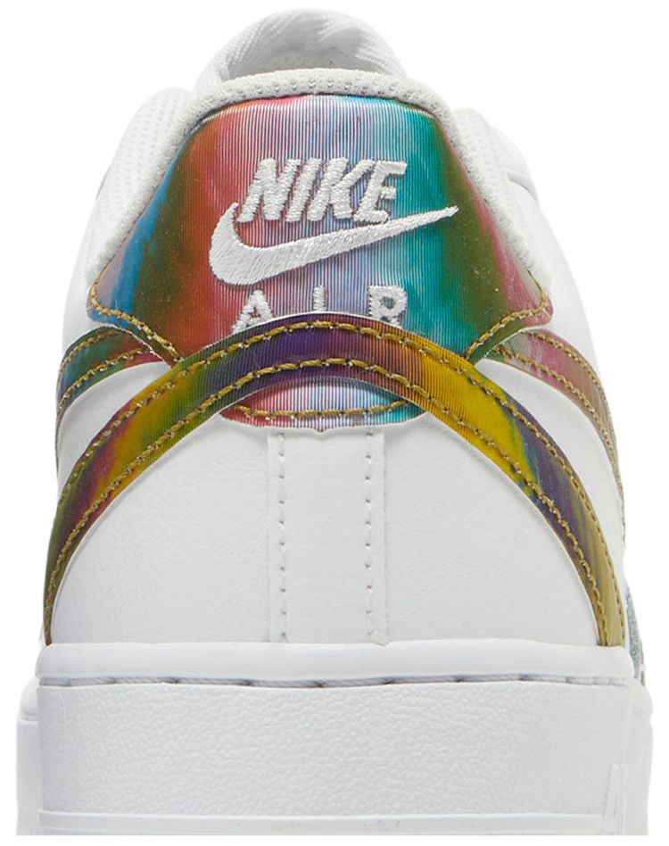 Air Jordan Air Force 1 LV8 2 GS Misplaced Swooshes   White Multi