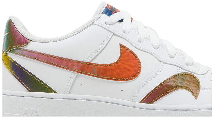 Air Jordan Air Force 1 LV8 2 GS Misplaced Swooshes   White Multi