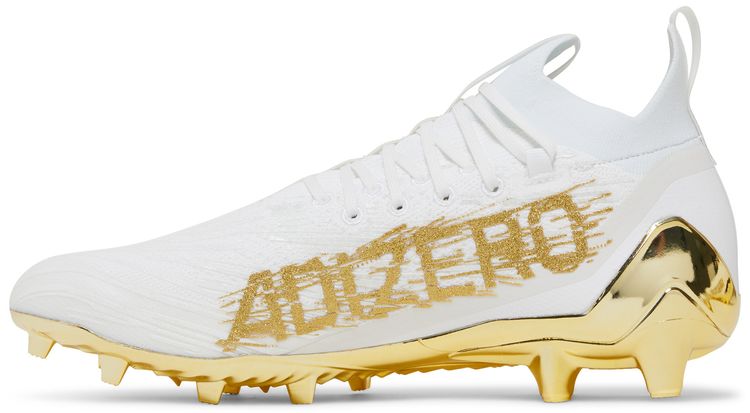 Adizero Cleats Primeknit White Gold Metallic