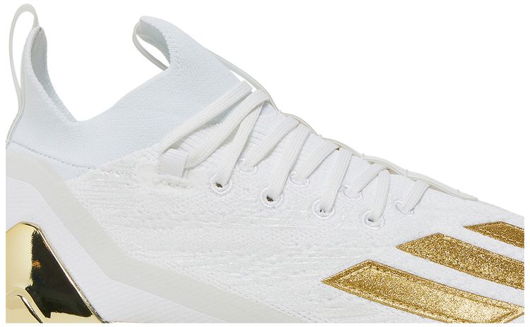 Adizero Cleats Primeknit White Gold Metallic