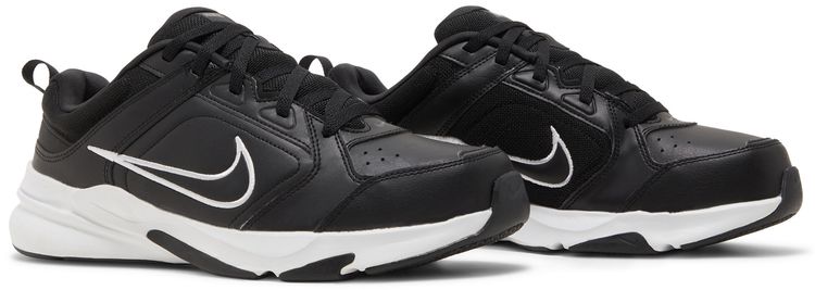 Defy All Day Extra Wide Black White