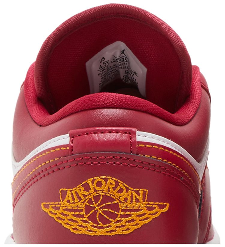 Air Jordan 1 Low GS Cardinal Red