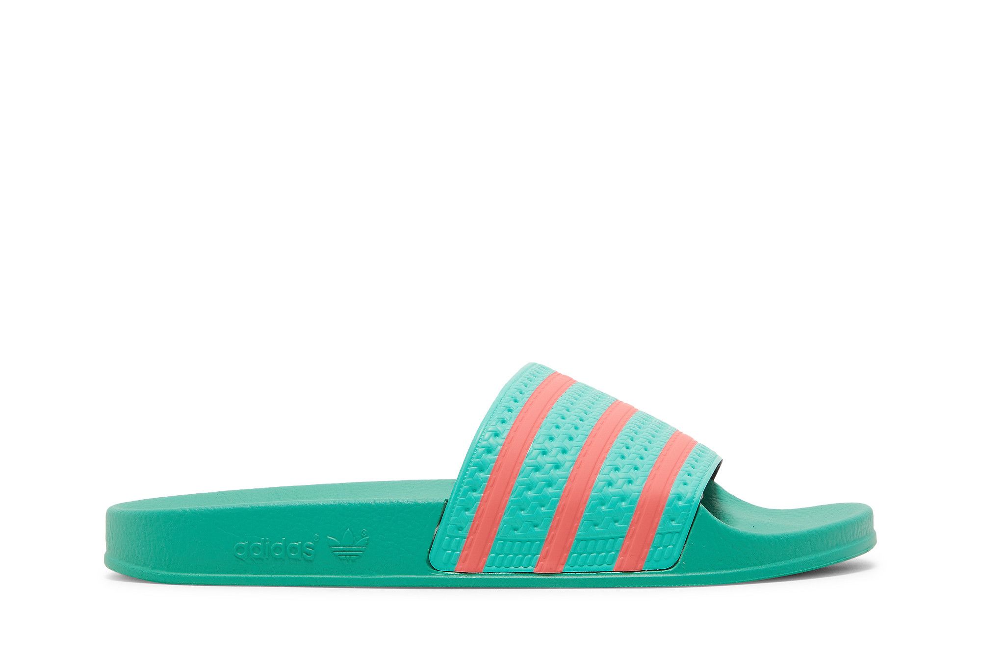 adilette hi res green