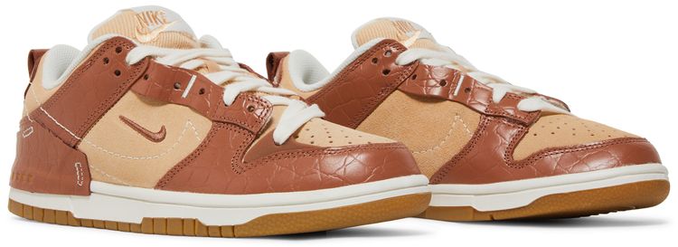 Nike Wmns Dunk Low Disrupt 2 Brown Crocodile