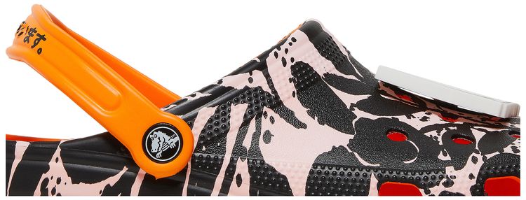 Stance x B Thom x Crocs Classic Clog Floral Stencil