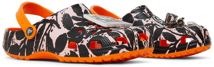 Stance x B Thom x Crocs Classic Clog Floral Stencil