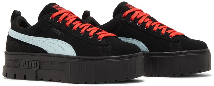 Puma Dua Lipa x Wmns Mayze Suede Black Blue Glow