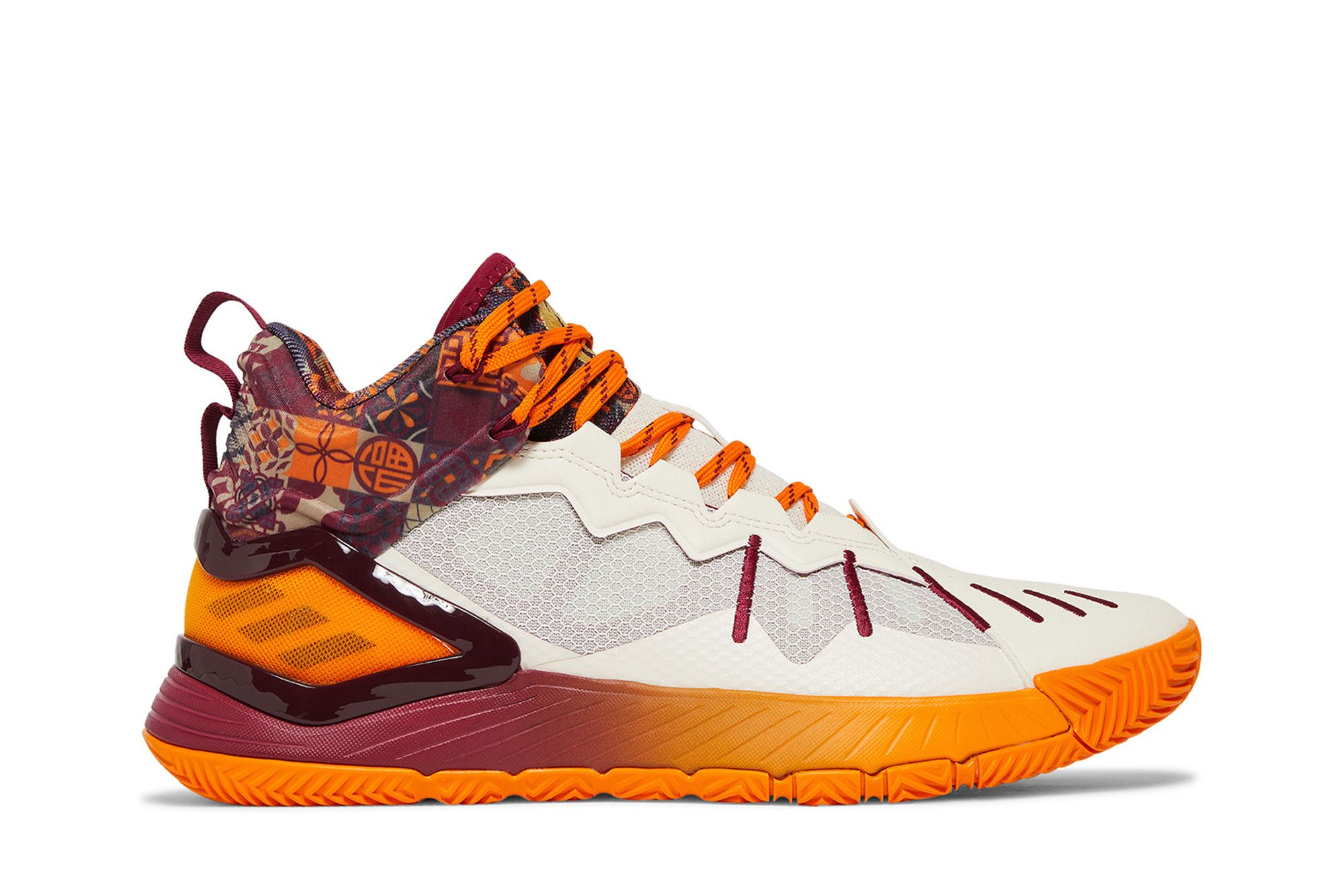 D Rose Son of Chi White Bold Orange