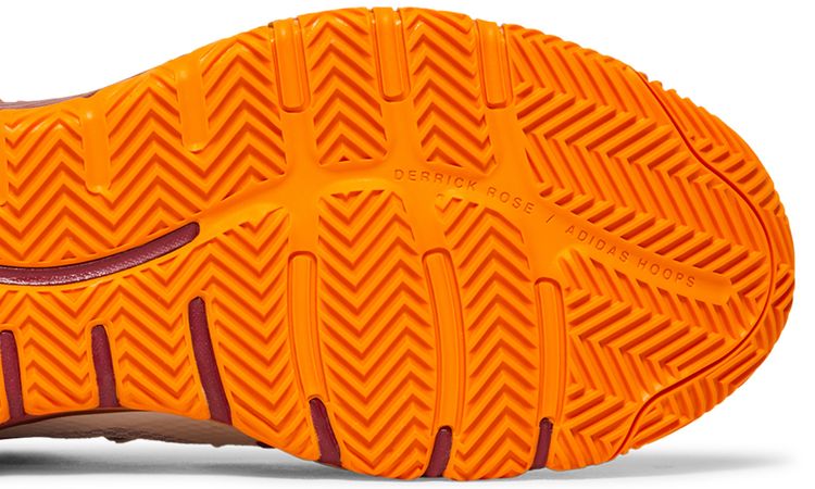 Adidas D Rose Son of Chi White Bold Orange