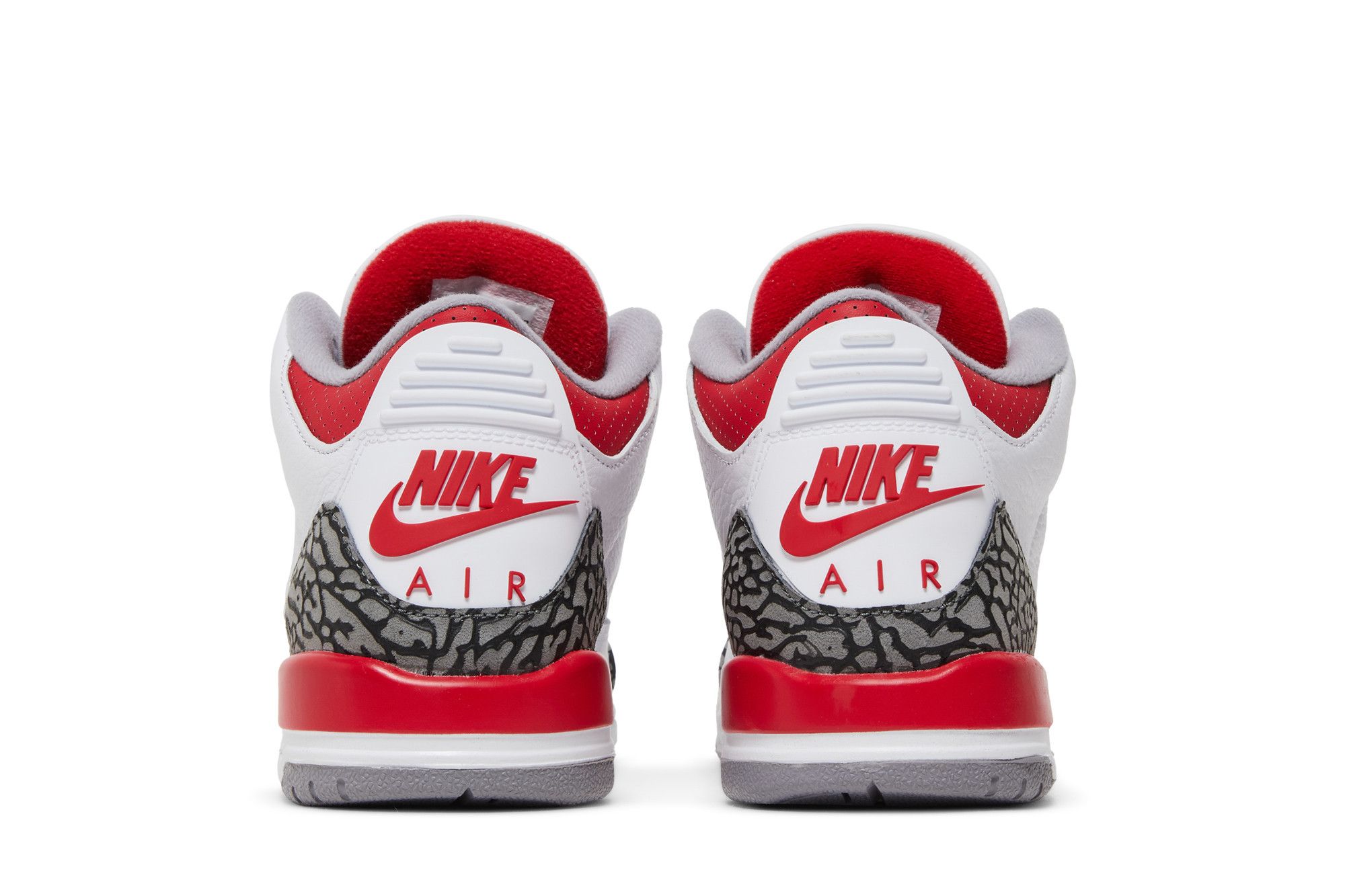 Red and white jordan 3s 2025