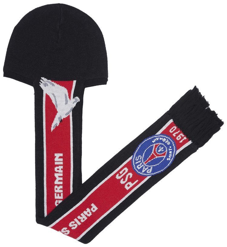 Paris Saint Germain Oversize Scarf Red