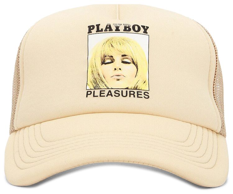 Pleasures x Playboy Magazine Trucker Hat Tan