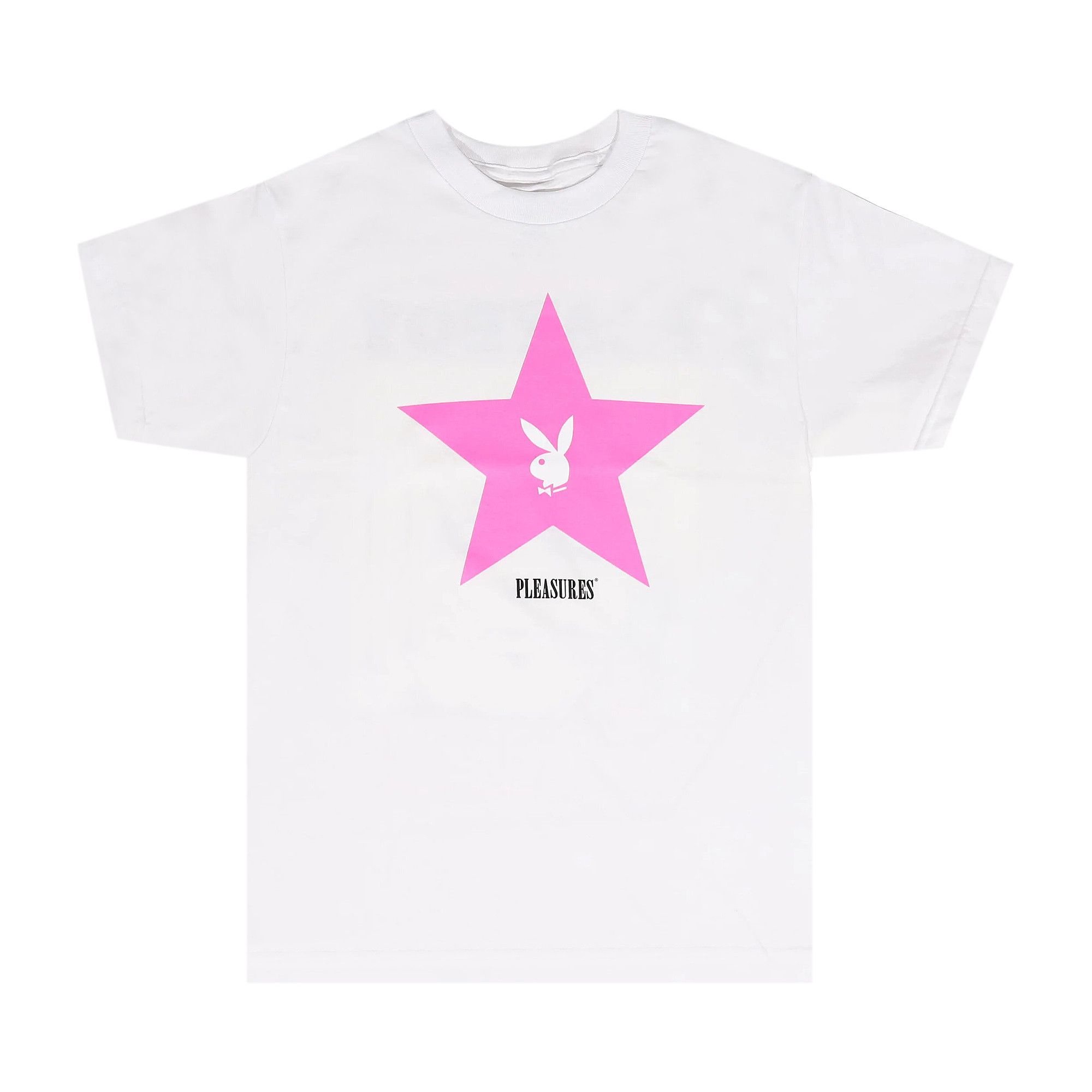 Buy Pleasures x Playboy Connect T-Shirt 'White' - P22PB044