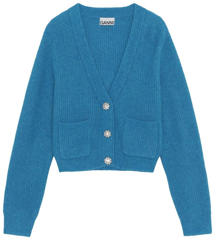 GANNI Cardigan Cloisonne