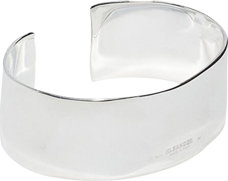 Jil Sander Handcrafted Bracelet 'Silver'
