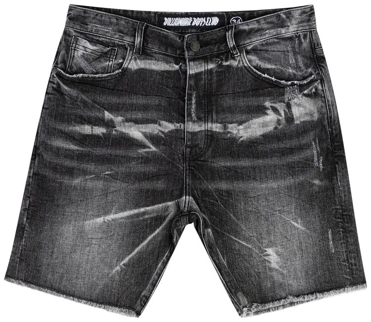 Billionaire Boys Club BB Abyss Denim Short Black