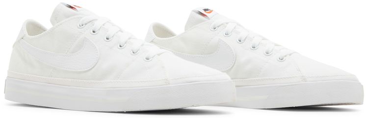 Nike Wmns Court Legacy Canvas Triple White