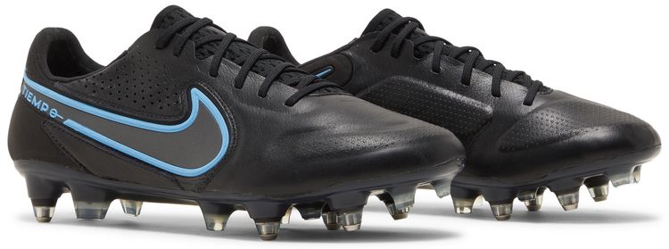 Nike Tiempo Legend 9 Elite SG Pro AC Black Blue Hero