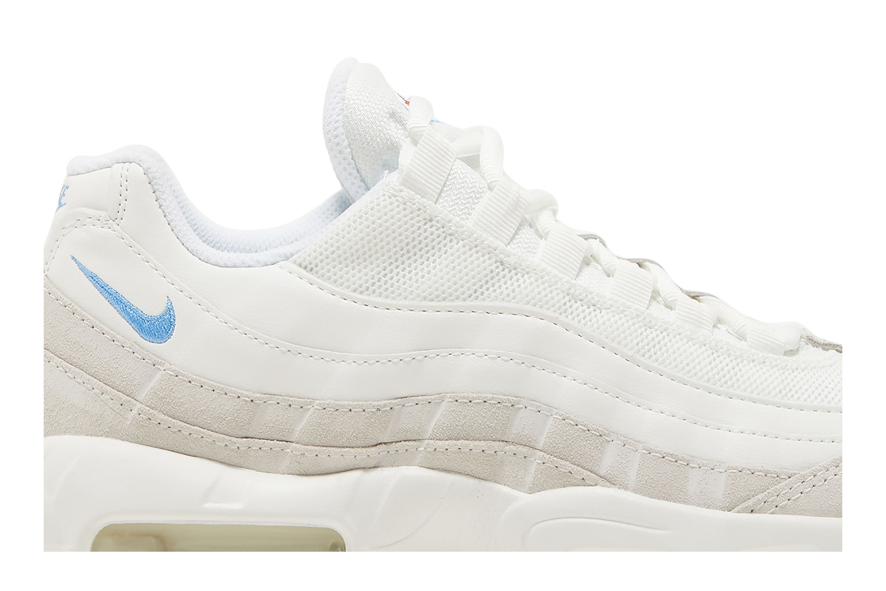 Size 8.0 Wmns Air Max 95 'Summit White University Blue'