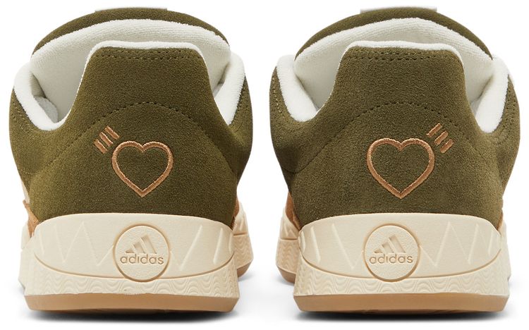 Human Made x adidas Adimatic Dust Green Cream White