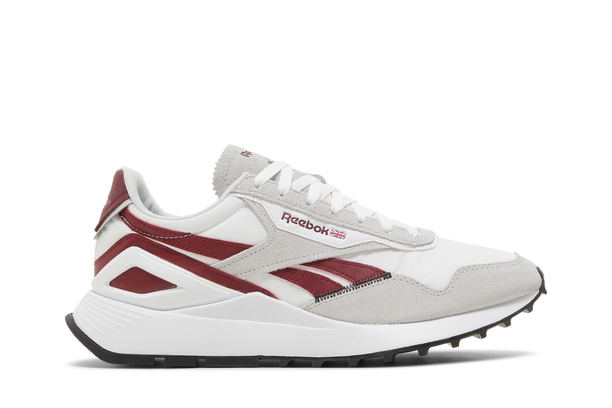 Buy Reebok Classic Leather Legacy AZ 'Grey Classic Burgundy
