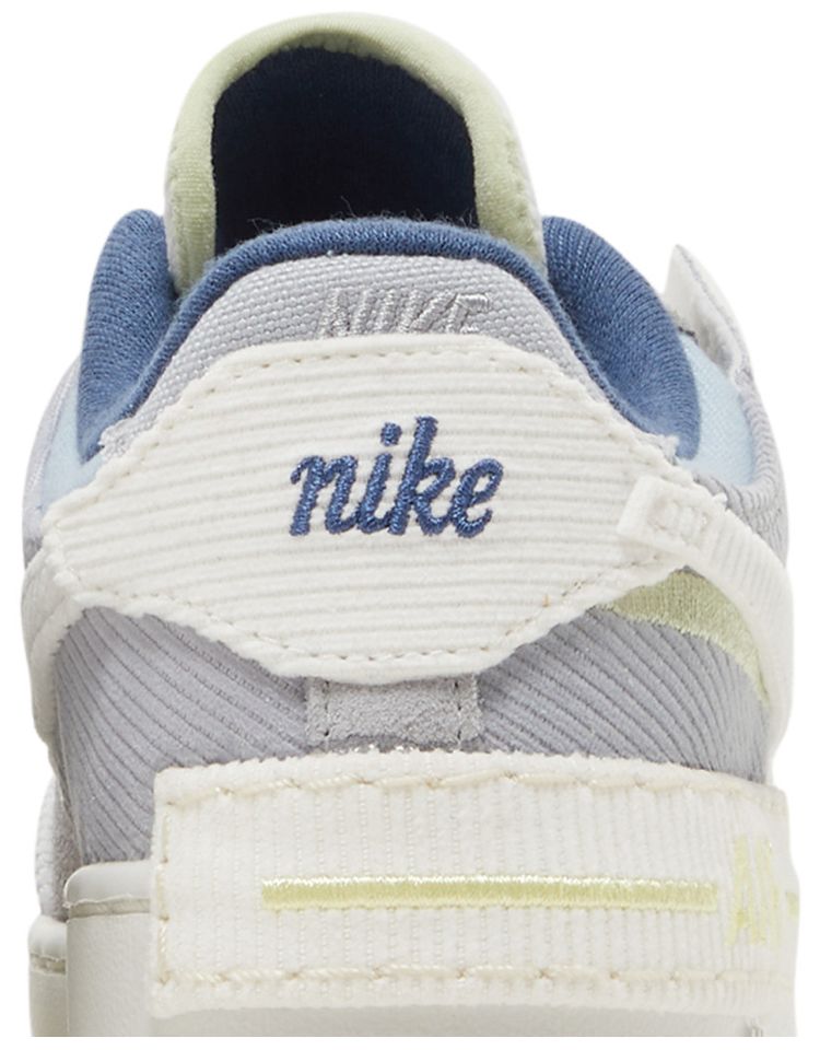 Nike Wmns Air Force 1 Shadow On The Bright Side   Skate Blue